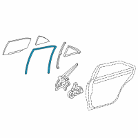 OEM 2017 Toyota Camry Run Channel Diagram - 68142-06140