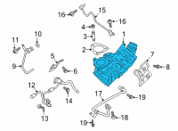 OEM 2019 Ford F-150 Turbocharger Diagram - JL3Z-6K682-G