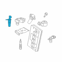 OEM 2007 Jeep Commander Sensor-CAMSHAFT Diagram - 56041584AF