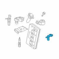 OEM Dodge Charger Sensor-Crankshaft Position Diagram - 56028815AB