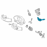 OEM Kia Soul EV Switch Assembly-Lighting Diagram - 93410B2810