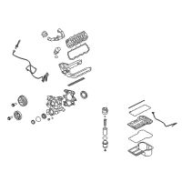 OEM 2005 Ford E-350 Club Wagon Dipstick Diagram - 4C2Z-6750-AA