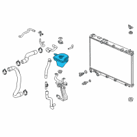 OEM 2017 Honda CR-V Tank, Expansion Diagram - 19101-5PA-A01