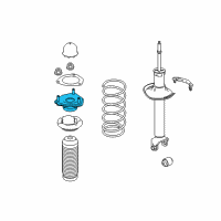 OEM Infiniti Q70 Insulator Assy Shock Absorber Diagram - 55320-1MA0A