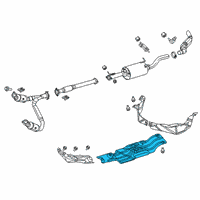 OEM Ram 1500 Shield-Heat Diagram - 68268530AA