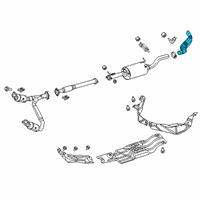 OEM Ram 1500 Exhaust Pipe Diagram - 68268198AE