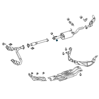 OEM 1998 Chrysler Sebring Nut-HEXAGON FLANGE Lock Diagram - 6101696