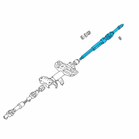 OEM Toyota 4Runner Upper Shaft Diagram - 45210-35170