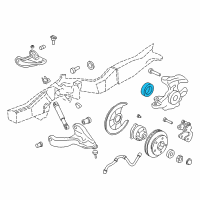 OEM 1987 GMC S15 Jimmy Seal, Front Wheel Inner Bearing Diagram - 560680