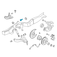Genuine Ford Camber and Alignment Kit diagram