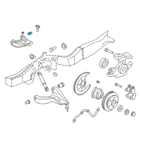 OEM 2000 GMC Jimmy Upper Bushing Diagram - 14073311