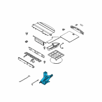 OEM Nissan Murano Jack Complete Diagram - 99550-CA06C