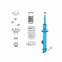 OEM 2016 Chrysler 300 Shock-Suspension Diagram - 5181540AI