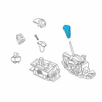 OEM 2013 Dodge Durango Knob-GEARSHIFT Diagram - 1PT48DX9AB