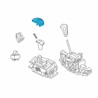 OEM 2017 Dodge Charger Knob-GEARSHIFT Diagram - 5NT68DX9AA
