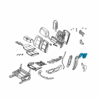 OEM 2017 BMW M6 Gran Coupe Micro Switch Right Diagram - 52-10-7-025-194