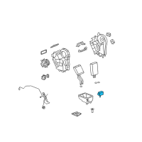 OEM 2008 Buick Enclave Expansion Valve Diagram - 22804123