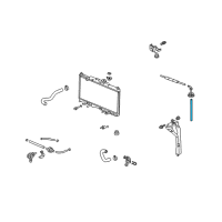 OEM 2005 Honda Element Tube A, Reserve Tank Diagram - 19103-PZD-A00