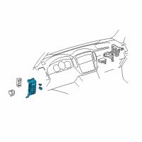 OEM 2007 Toyota Highlander Junction Block Diagram - 82730-48090