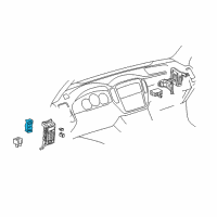 OEM 2007 Toyota Highlander Relay Box Diagram - 82602-48010