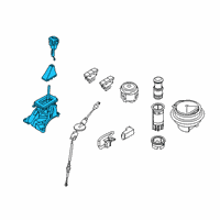 OEM Ford Ranger Shifter Diagram - KB3Z-7210-B