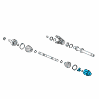 OEM Acura RDX SET JOINT INBOARD Diagram - 44310-TJB-305