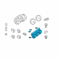 OEM 2008 Nissan Rogue Control Assembly Diagram - 27500-1VL0C