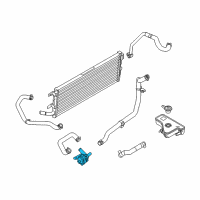 OEM Mercury Milan Auxiliary Pump Diagram - 9E5Z-8C419-B