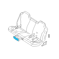 OEM 2002 Dodge Dakota Holder Diagram - UG291DVAA