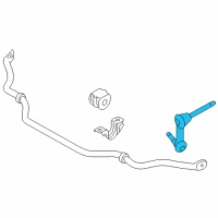 OEM 2011 Infiniti M56 ROD ASSY-CONNECTING, STABILIZER Diagram - 54668-JK54A