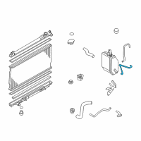 OEM 2007 Nissan 350Z Hose-Reserve Tank Diagram - 21741-EV00A