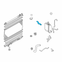 OEM Nissan 350Z Hose-Radiator, Upper Diagram - 21501-EV00A