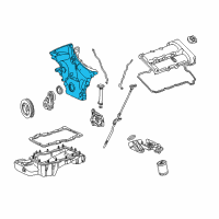 OEM 2006 Ford Freestyle Front Cover Diagram - 5F9Z-6019-BA