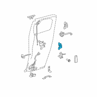 OEM 2014 Toyota FJ Cruiser Upper Hinge Diagram - 68760-52021