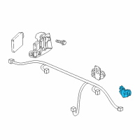 OEM 2020 Honda Accord Sensor Assembly, Parking (Modern Steel Metallic) Diagram - 39680-T0A-R42ZE