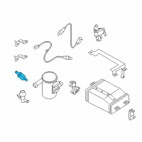 OEM 2015 Chevrolet City Express Vacuum Valve Diagram - 19316231