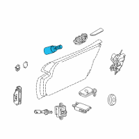 OEM Dodge Viper Switch-Mirror Diagram - 4608505AF