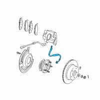 OEM Jeep Grand Wagoneer Line-Brake Diagram - 52008674AD