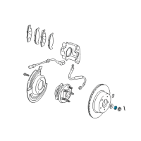 OEM Jeep Wrangler Nut-Hexagon Diagram - J4200095