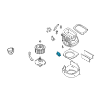 OEM 2000 Nissan Altima Resistance-Electric Diagram - 27150-5B600