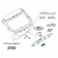 OEM Ford Lift Gate Switch Diagram - BM5Z-54432A38-A