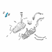 OEM 1999 Infiniti QX4 Fuel Pump Assembly Diagram - A7042-1W210