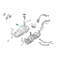 OEM 1996 Nissan Pathfinder Valve Assy-Check Diagram - 17370-0W010