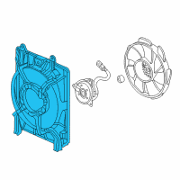 OEM 2015 Honda Civic Shroud Diagram - 38615-R1A-A02