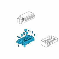 OEM Chevrolet Colorado Block Asm-Fuse Diagram - 20885193