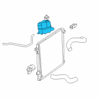 OEM 2005 Lincoln Aviator Reservoir Diagram - 2C5Z-8A080-AC