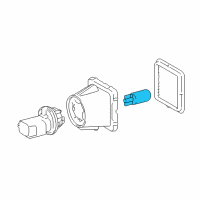 OEM 2017 Toyota Corolla License Lamp Bulb Diagram - 90981-AD009