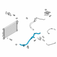 OEM 2015 Ford Explorer Lower Hose Diagram - DB5Z-8286-E