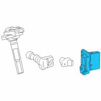 OEM Toyota ECM Diagram - 89661-0C760
