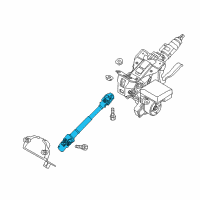 OEM 2020 Toyota Yaris Intermed Shaft Diagram - 45220-WB002